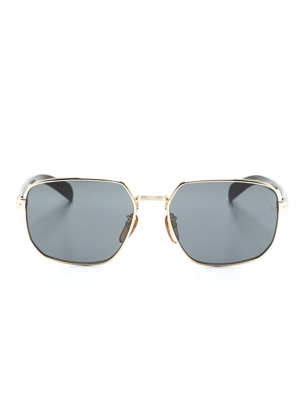 Eyewear by David Beckham DB 7121/GS rectangle-frame sunglasses - Gold von Eyewear by David Beckham