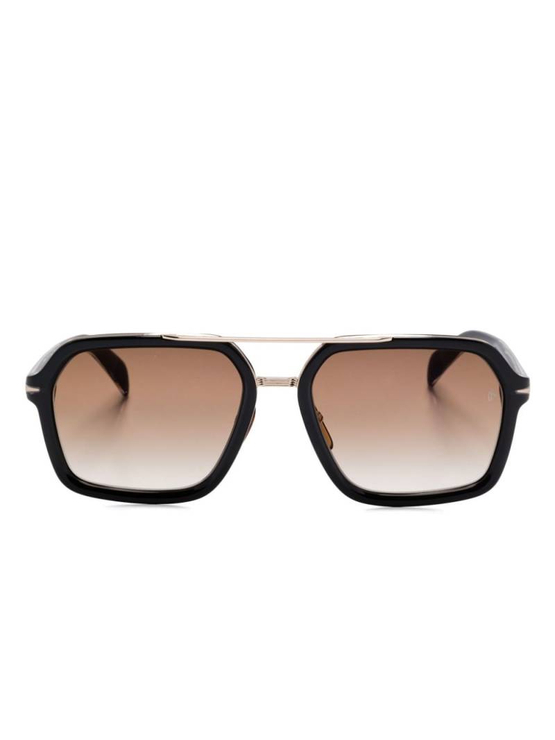 Eyewear by David Beckham oversize-frame sunglasses - Brown von Eyewear by David Beckham