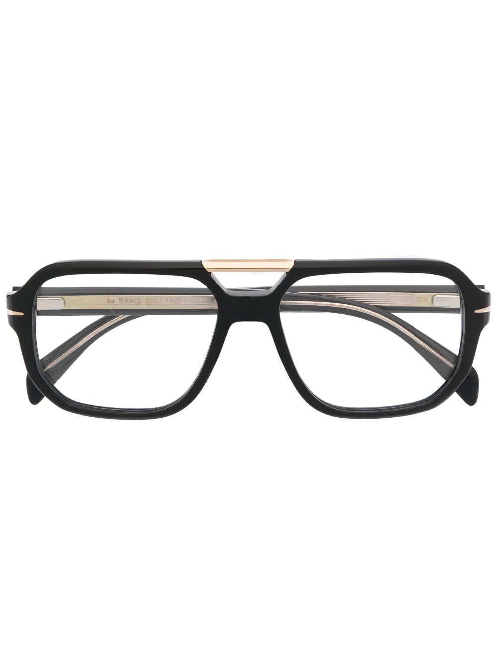 Eyewear by David Beckham pilot-frame glasses - Black von Eyewear by David Beckham