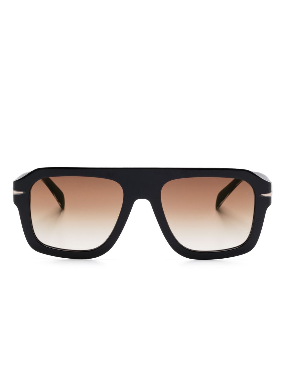 Eyewear by David Beckham pilot-frame sunglasses - Black von Eyewear by David Beckham