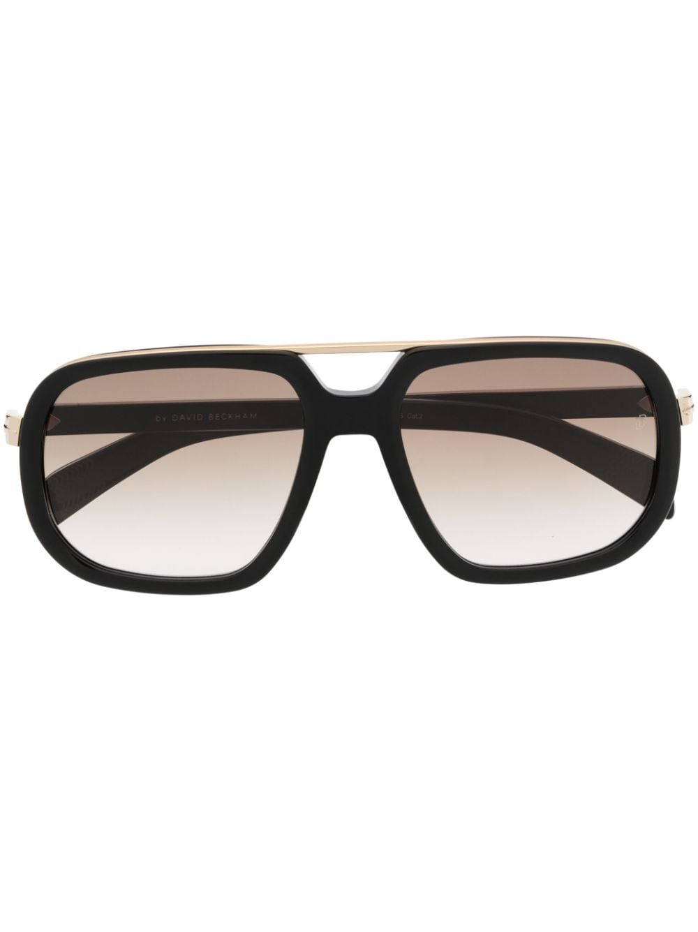 Eyewear by David Beckham pilot-frame sunglasses - Black von Eyewear by David Beckham