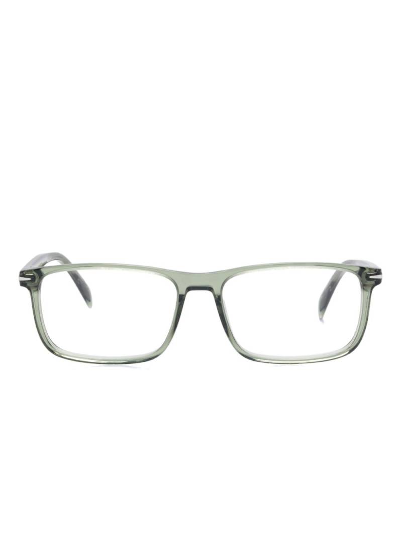 Eyewear by David Beckham rectangle-frame glasses - Green von Eyewear by David Beckham