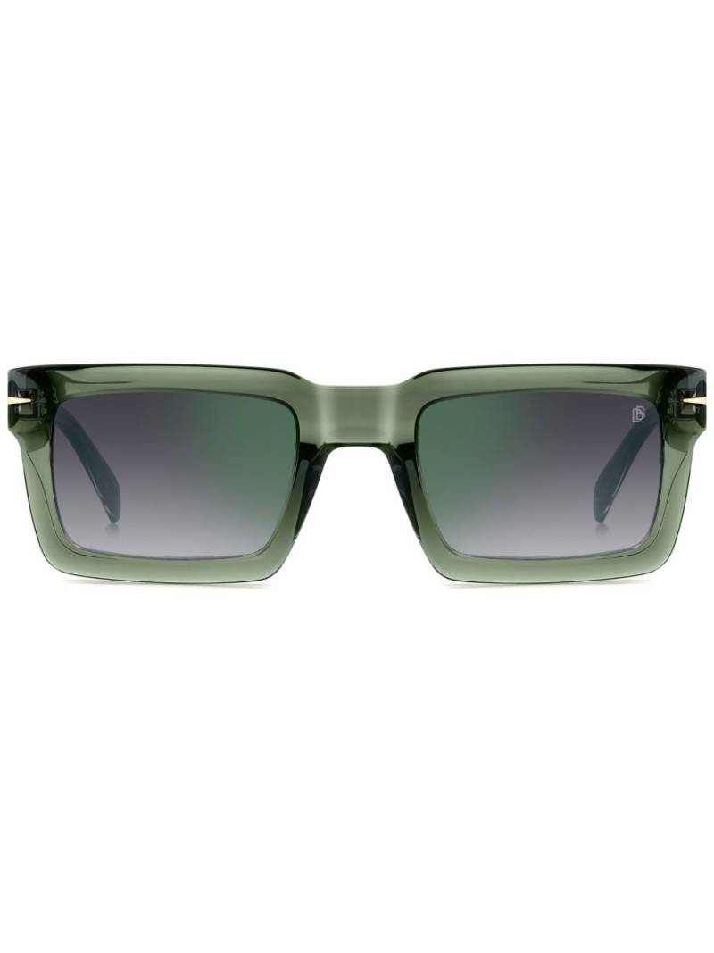 Eyewear by David Beckham rectangle-frame sunglasses - Green von Eyewear by David Beckham