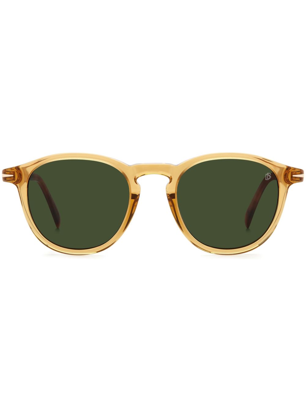 Eyewear by David Beckham round-frame sunglasses - Yellow von Eyewear by David Beckham