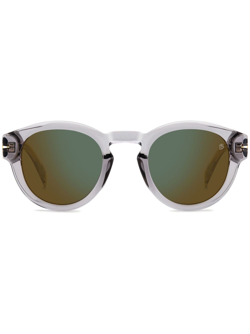 Eyewear by David Beckham round-frame tinted sunglasses - Grey von Eyewear by David Beckham