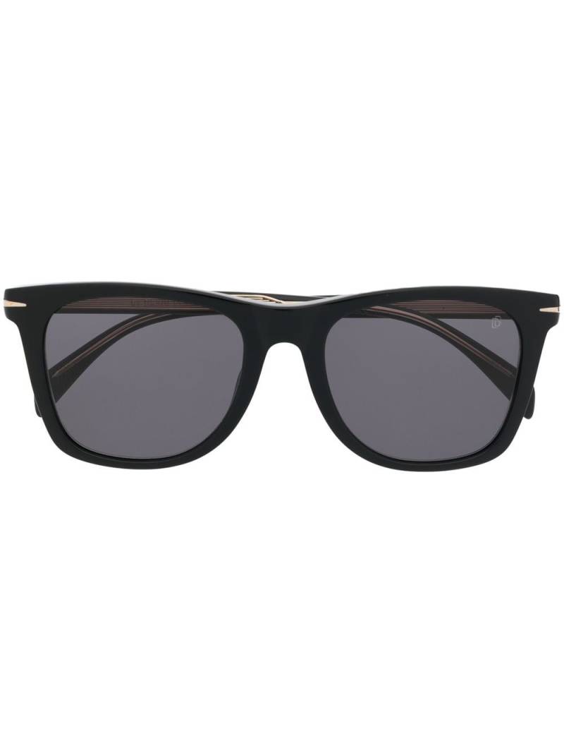 Eyewear by David Beckham square-frame sunglasses - Black von Eyewear by David Beckham