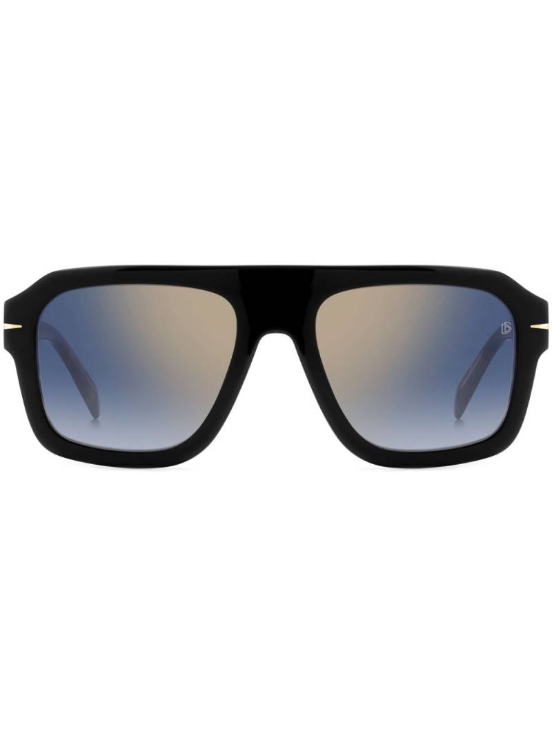 Eyewear by David Beckham square-frame sunglasses - Black von Eyewear by David Beckham