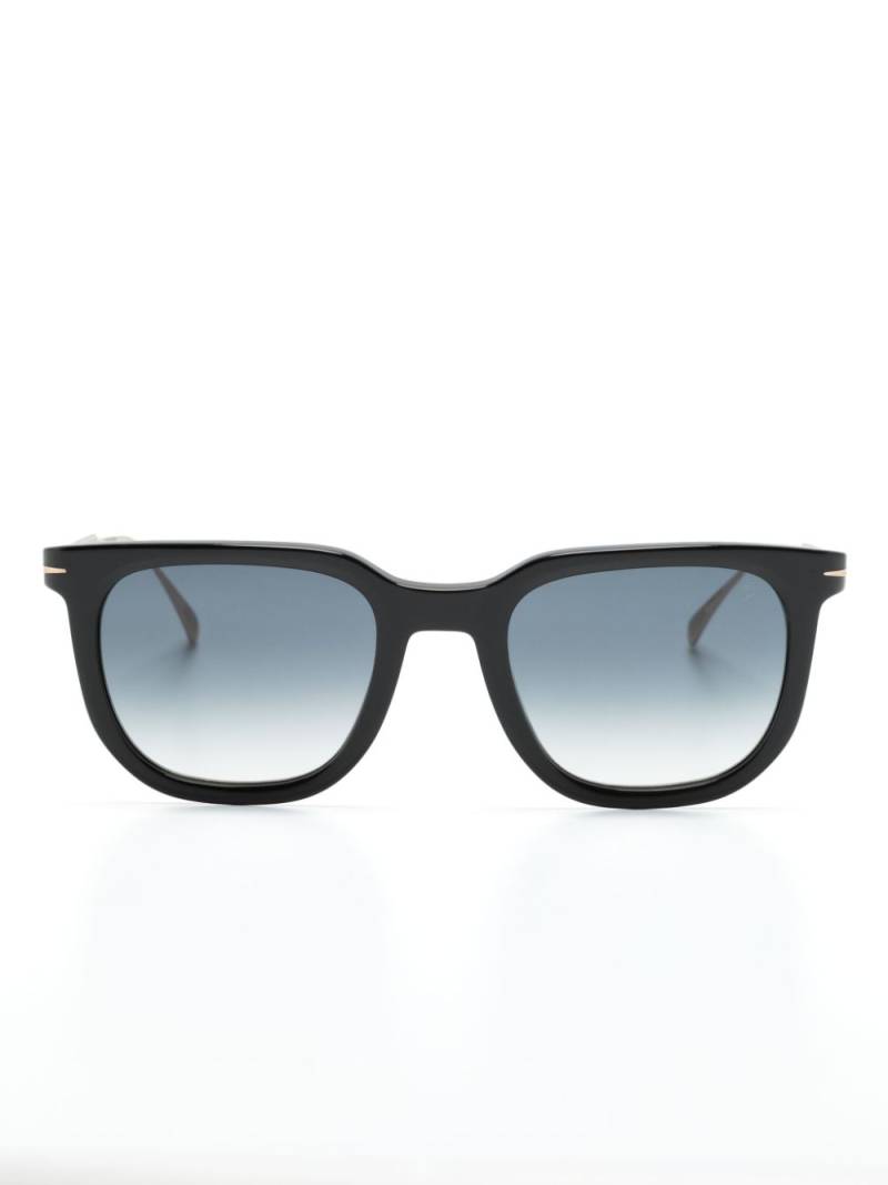 Eyewear by David Beckham square-frame sunglasses - Gold von Eyewear by David Beckham