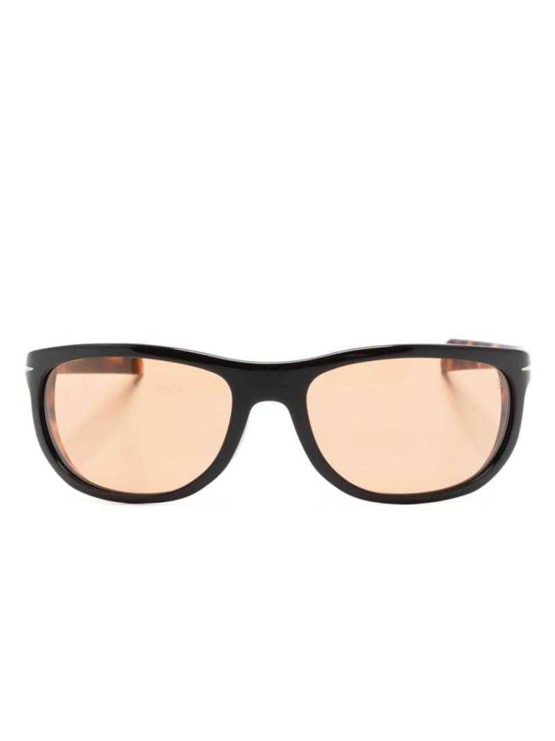 Eyewear by David Beckham tortoiseshell rectangle-frame sunglasses - Brown von Eyewear by David Beckham