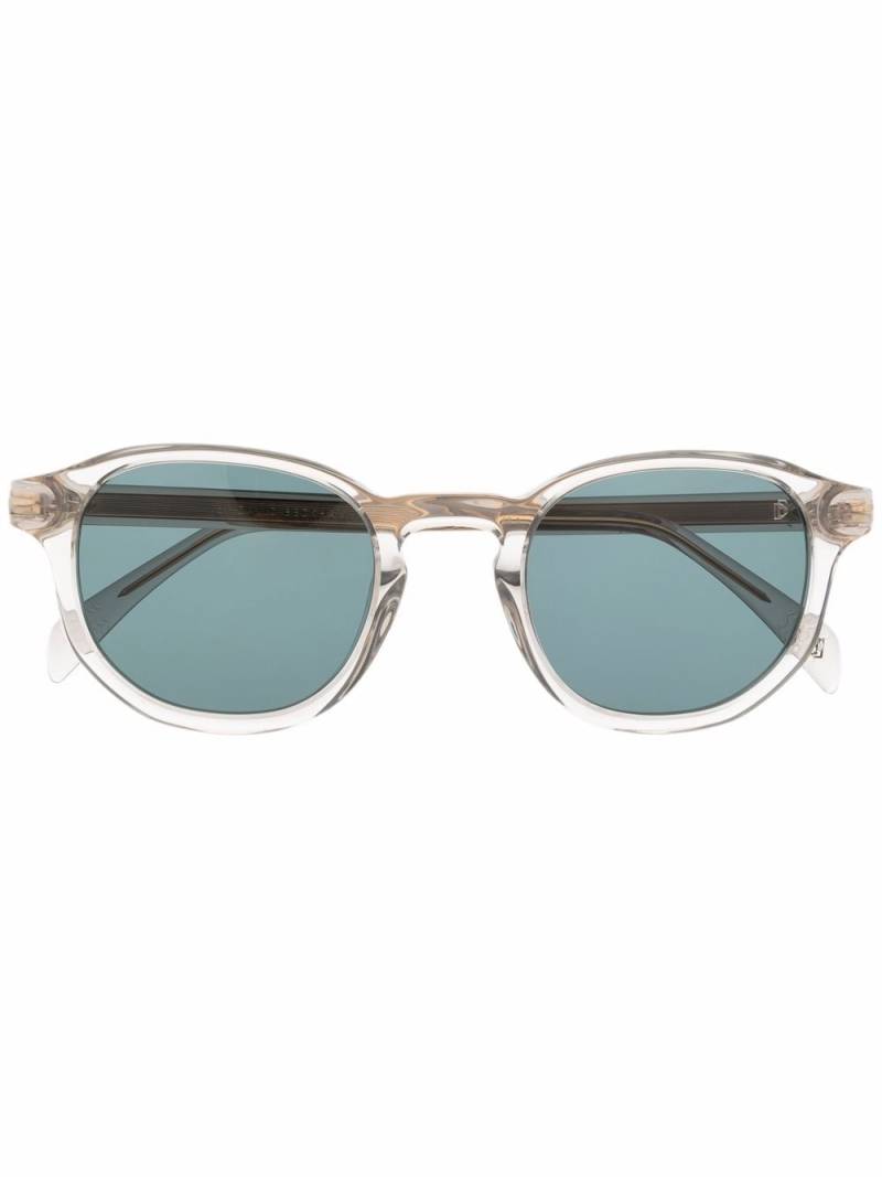 Eyewear by David Beckham transparent-frame sunglasses - Grey von Eyewear by David Beckham