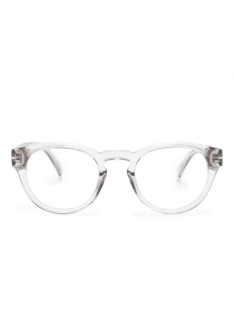 Eyewear by David Beckham transparent round-frame glasses - Neutrals von Eyewear by David Beckham