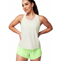 FABLETICS Damen Fitnesstank One Lite beige | L von FABLETICS