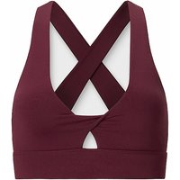 FABLETICS Damen Sport-BH Oasis Twist Medium Support dunkelrot | S FABLETICS Damen Sport-BH Oasis Twist Medium Support dunkelrot | S von FABLETICS