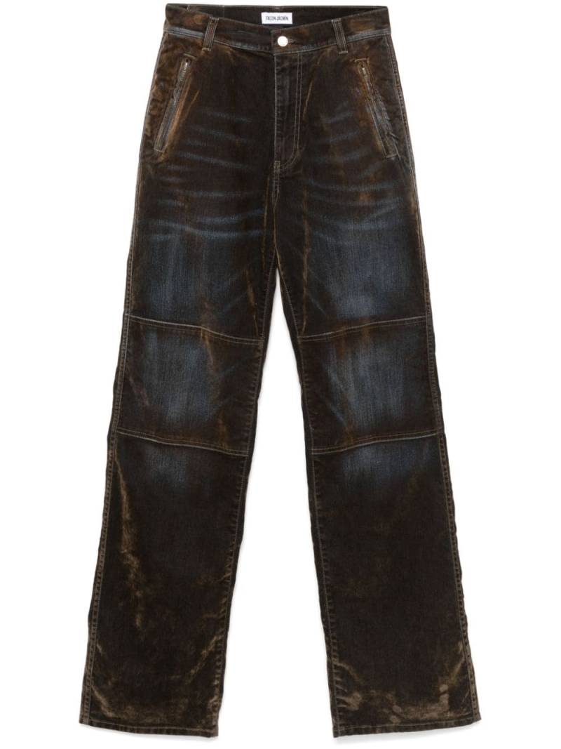 FAÇON JACMIN Palerma jeans - Brown von FAÇON JACMIN