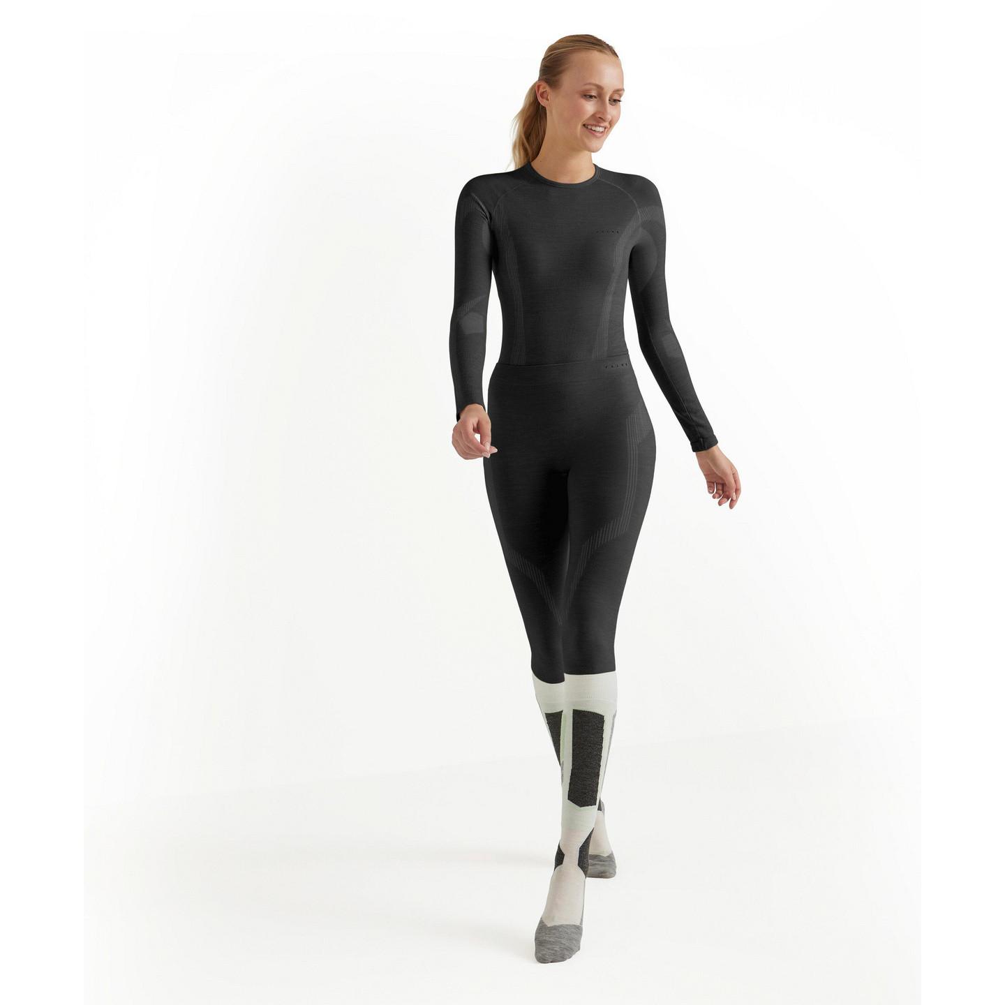 Falke - 3/4 strupfhose daen wool-tech, für Damen, Größe M von Falke