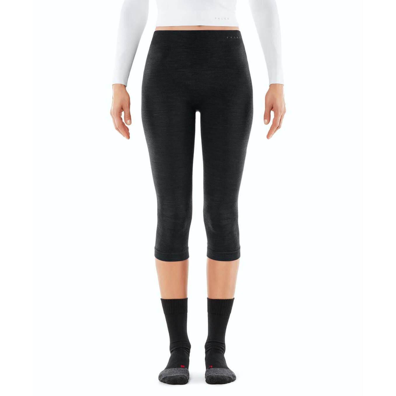 Falke - 3/4 strupfhose wool-tech, für Damen, Größe M von Falke