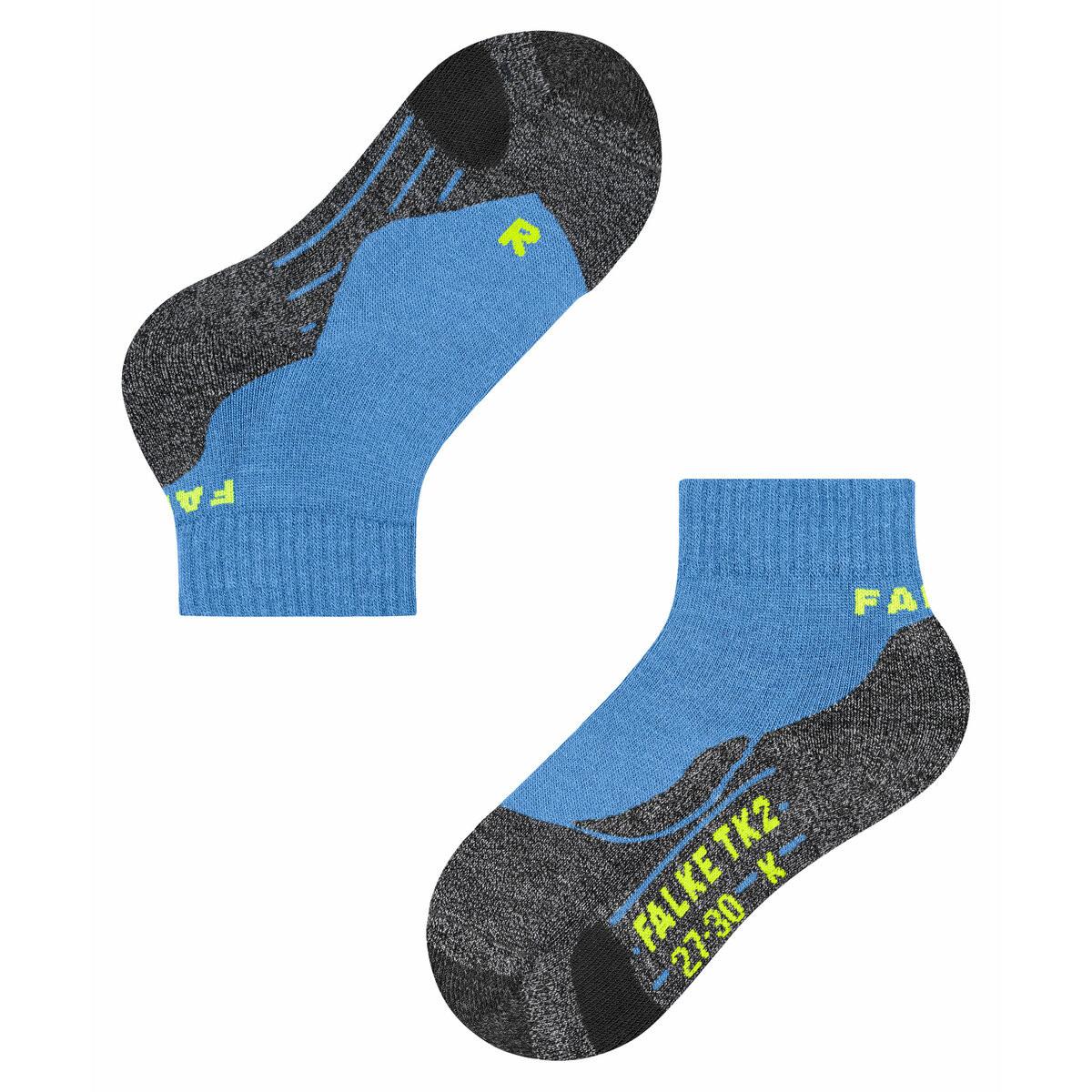 Kindersocken Tk2 Courtes Mädchen Hellblau 27/30 von FALKE