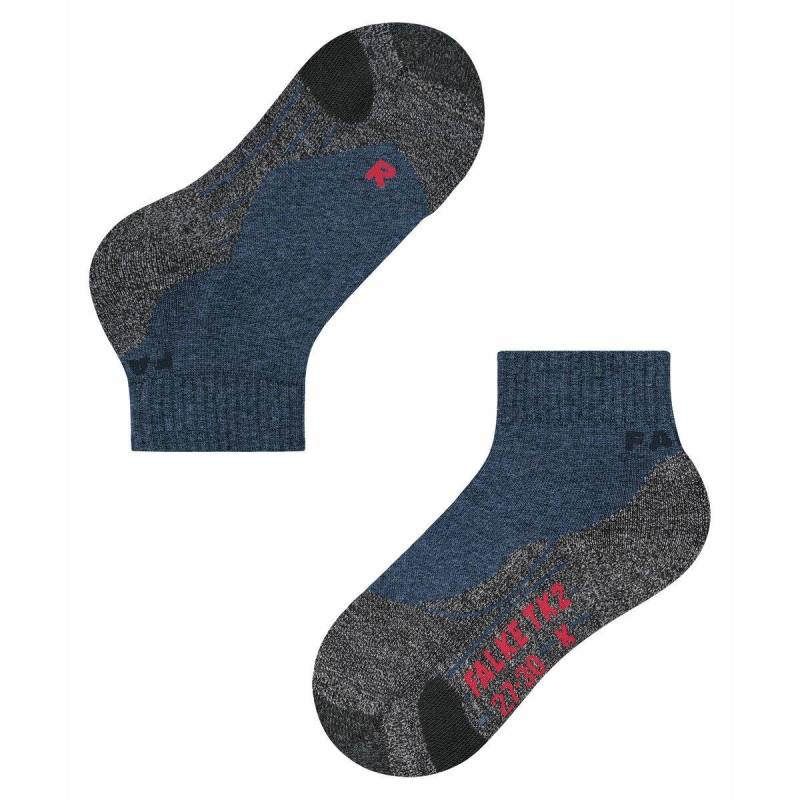 Kindersocken Tk2 Courtes Mädchen Dunkelblau 31/34 von FALKE