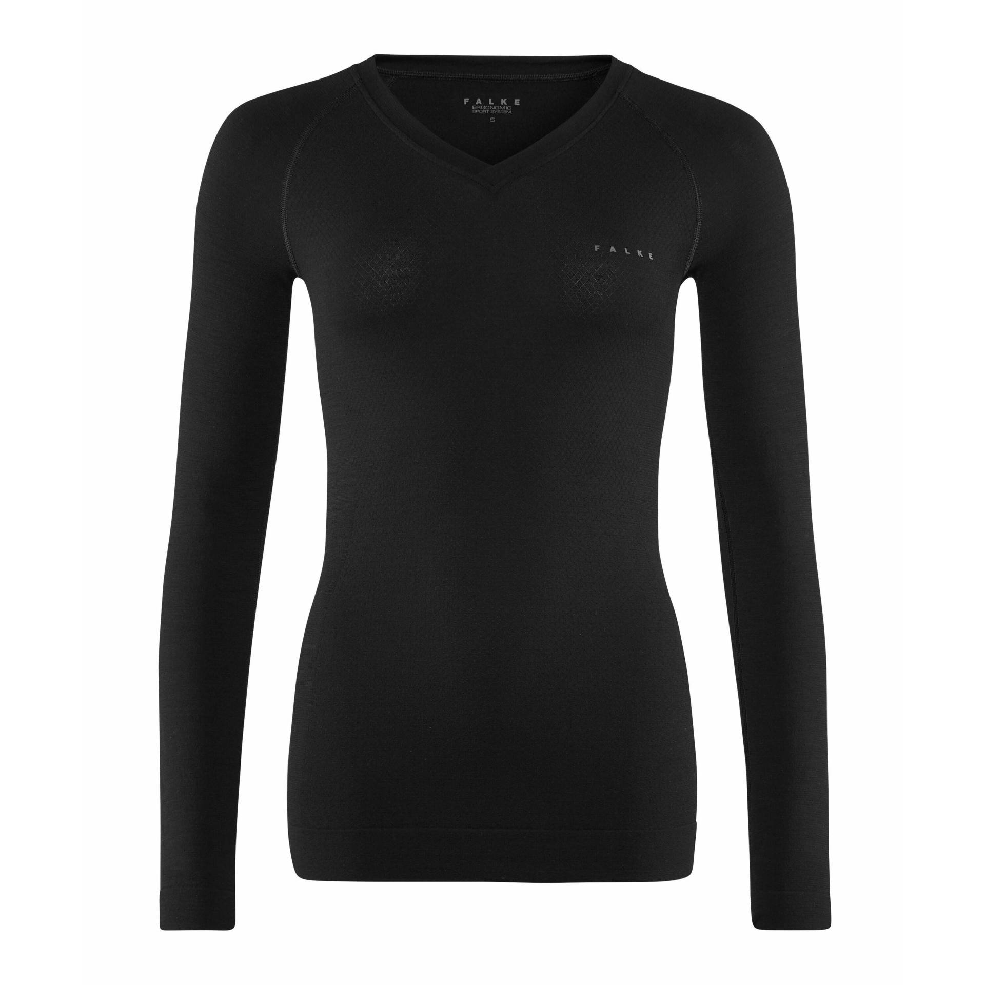 Falke - daen langar-t-shirt wool-tech light, für Damen, Größe M von Falke