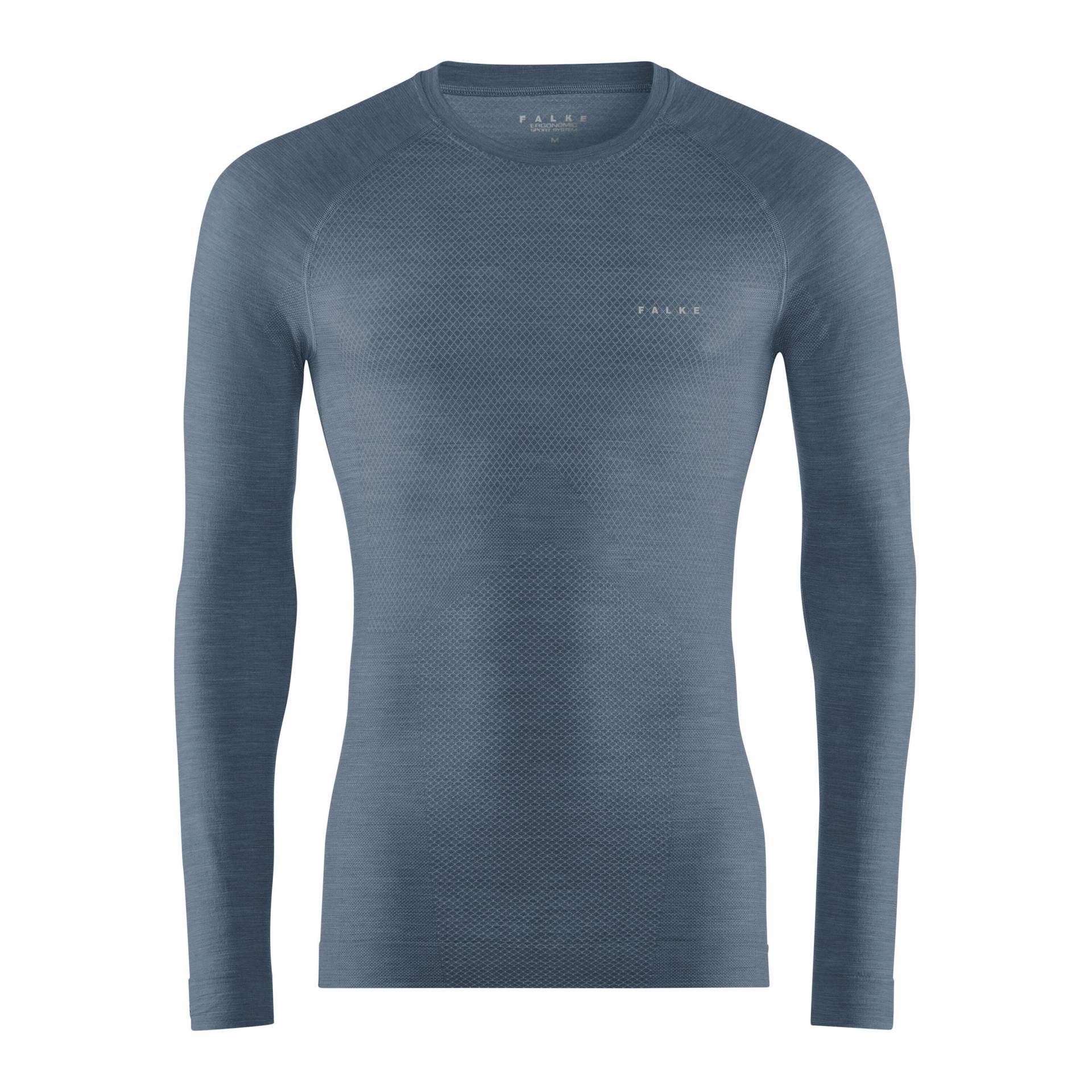 Falke - langar-t-shirt wool-tech light, für Herren, Größe M von Falke