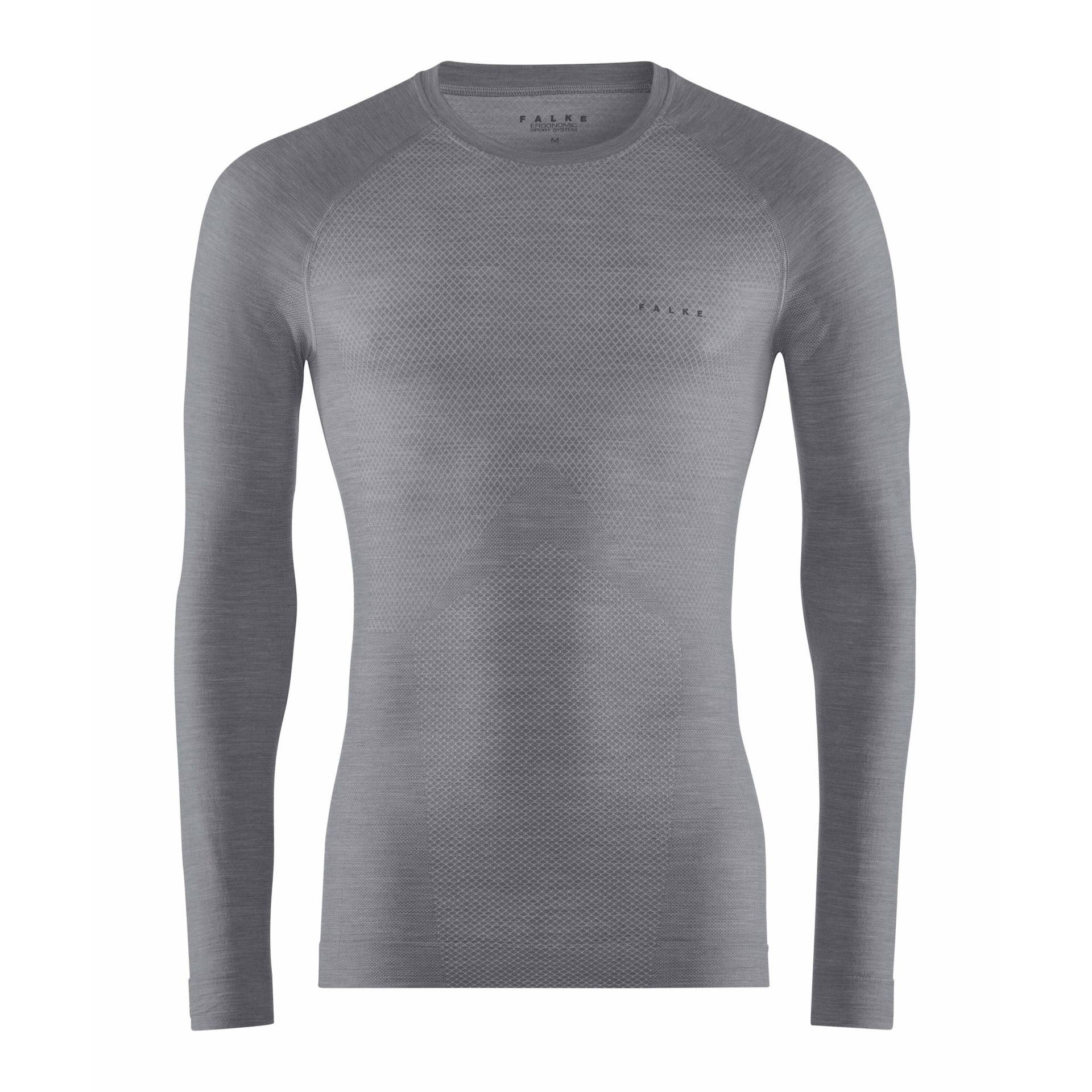 Falke - langarm-t-hirt wool-tech light, für Herren, Größe S von Falke