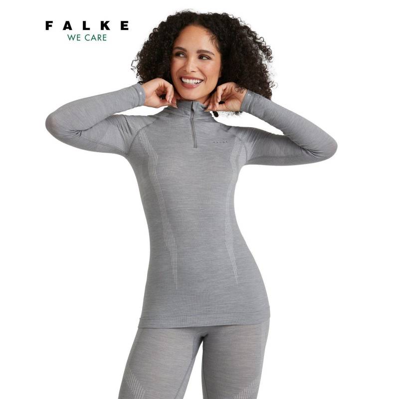 Langarmshirt, Frau Falke Wool-tech Damen  L von FALKE