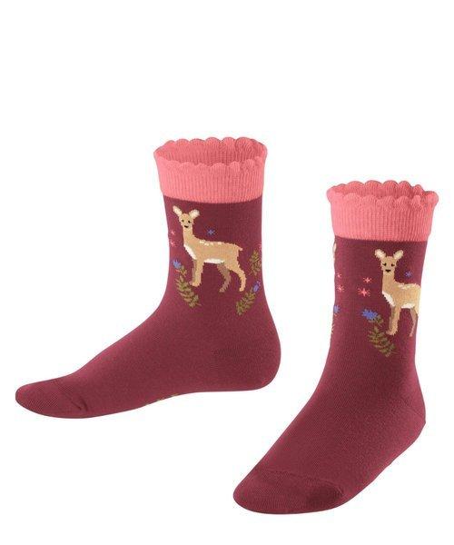 Falke Country Deer So-27-30 Mädchen Rot 27-30 von FALKE