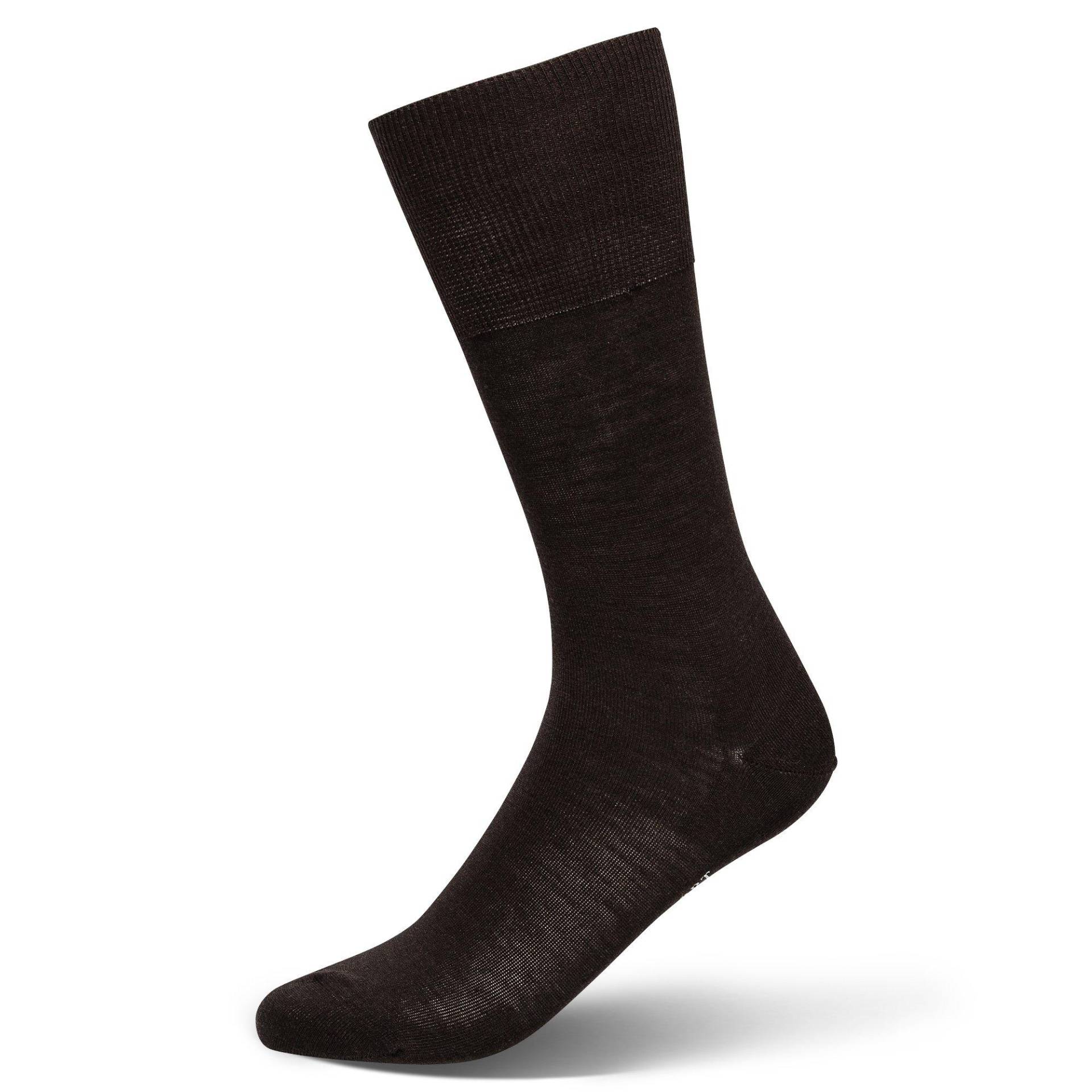 Wadenlange Socken Herren Dunkelbraun 41-42 von FALKE