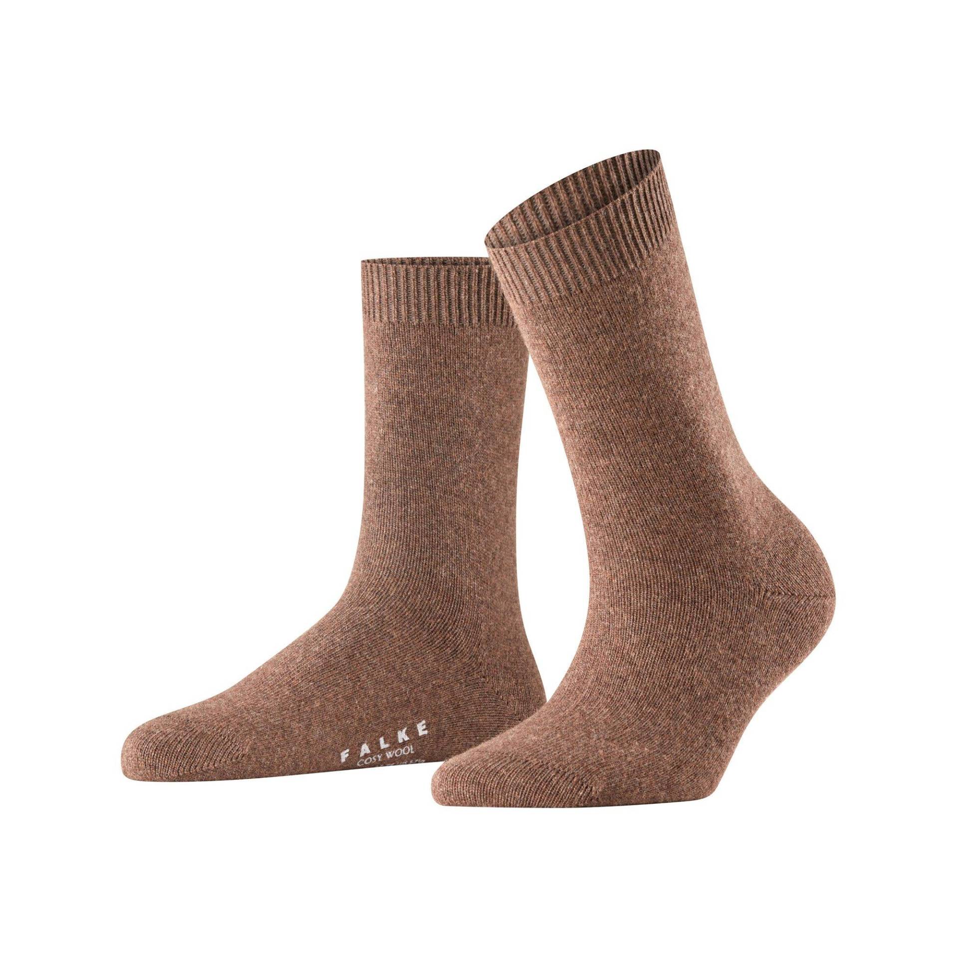 Wadenlange Socken Damen Braun Medium 35-38 von FALKE