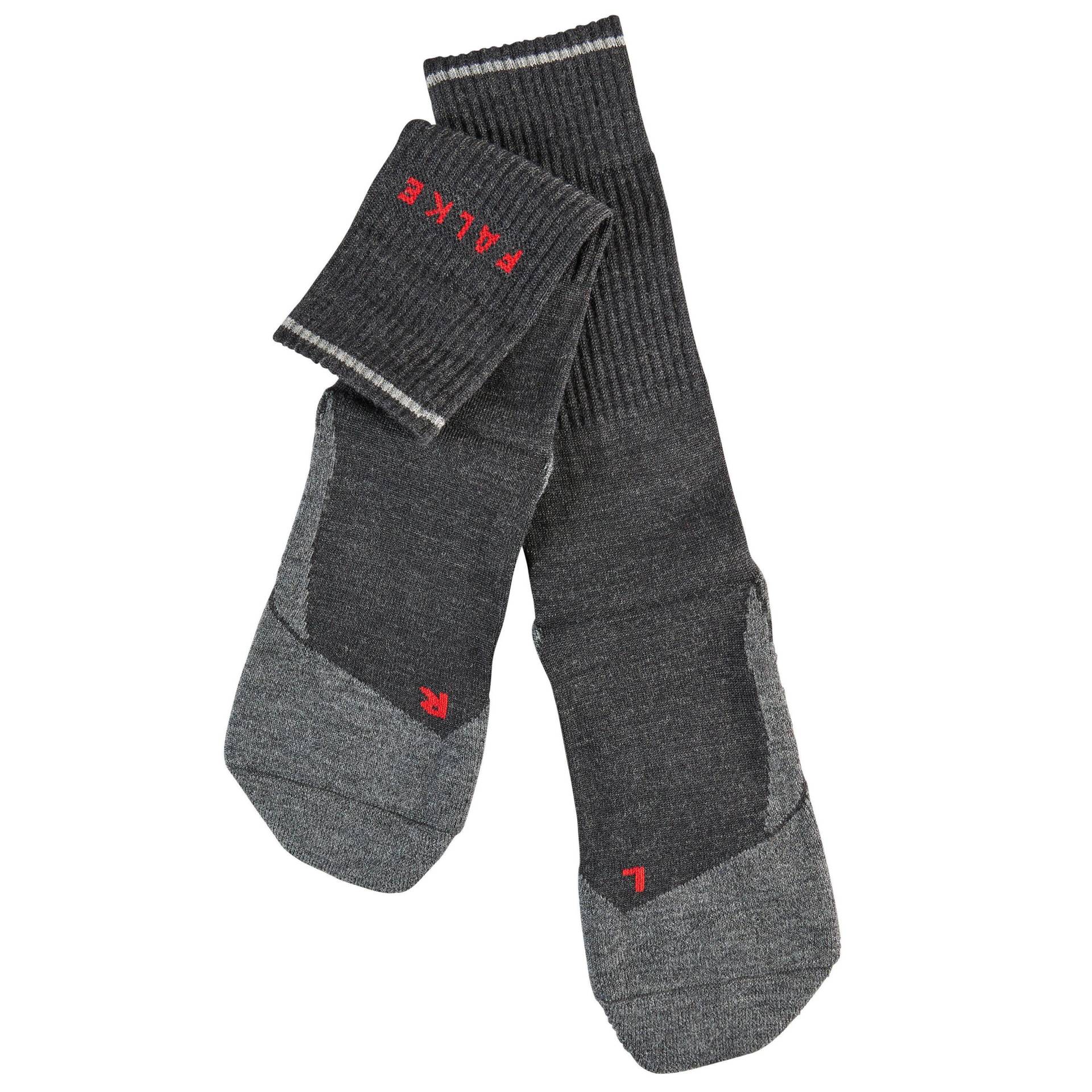 Falke - socken für damen tk2 wool silk, 39-40, Anthrazit von Falke