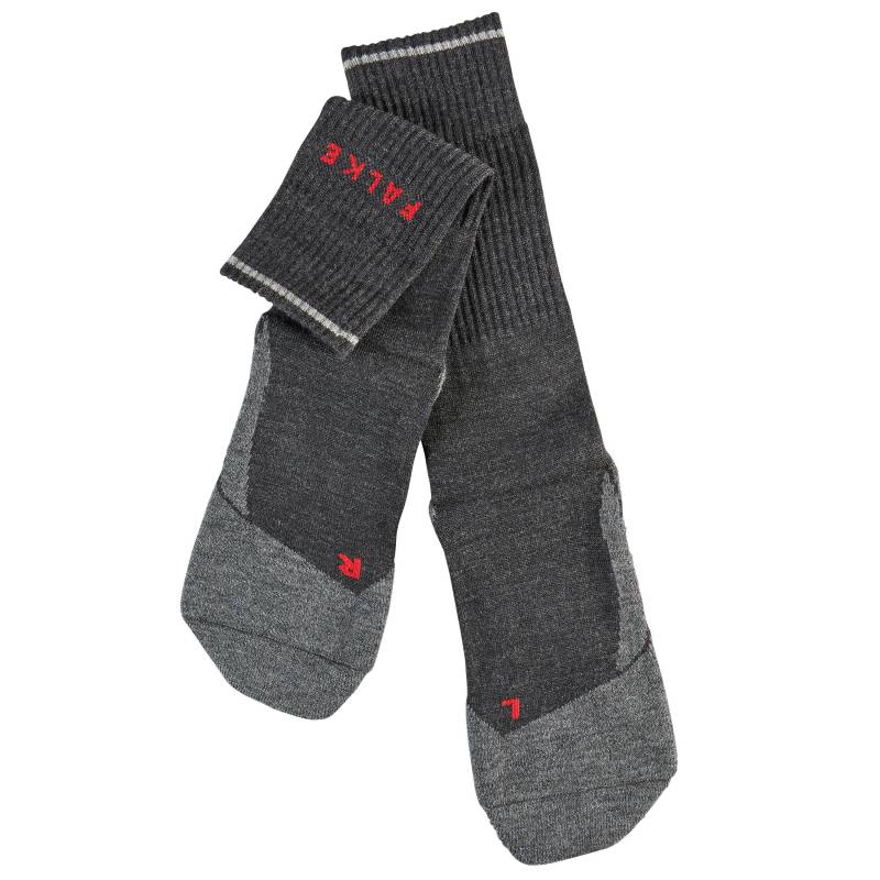 Socken Für Damen Tk2 Wool Silk Unisex Anthrazit 39-40 von FALKE