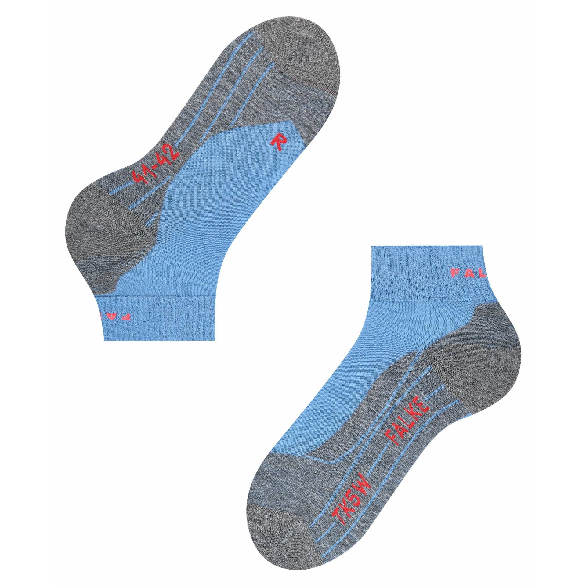 Socken Für Frauen Tk5 Shorts Unisex Hellblau 35-36 von FALKE