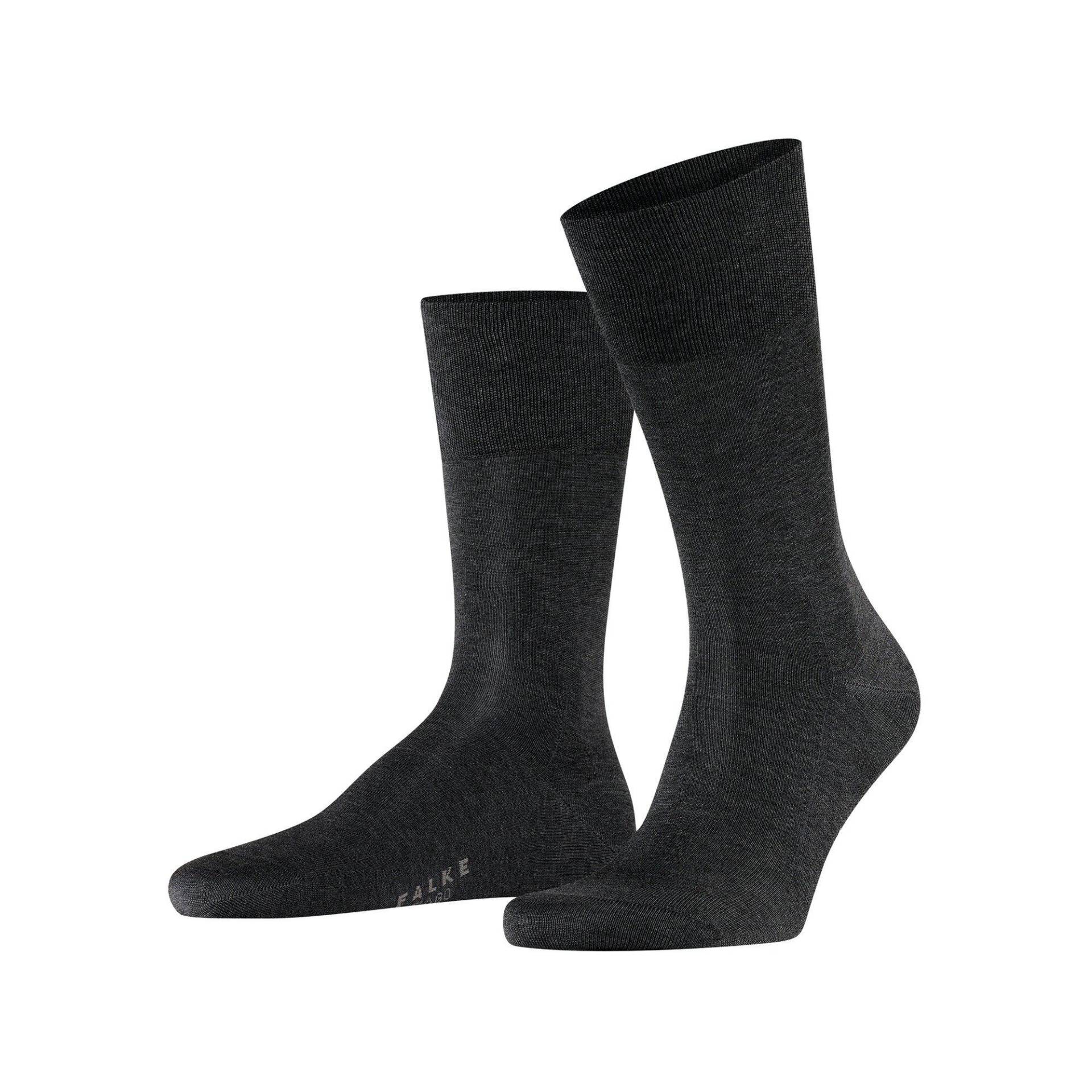 Wadenlange Socken Herren Grau 39-40 von FALKE