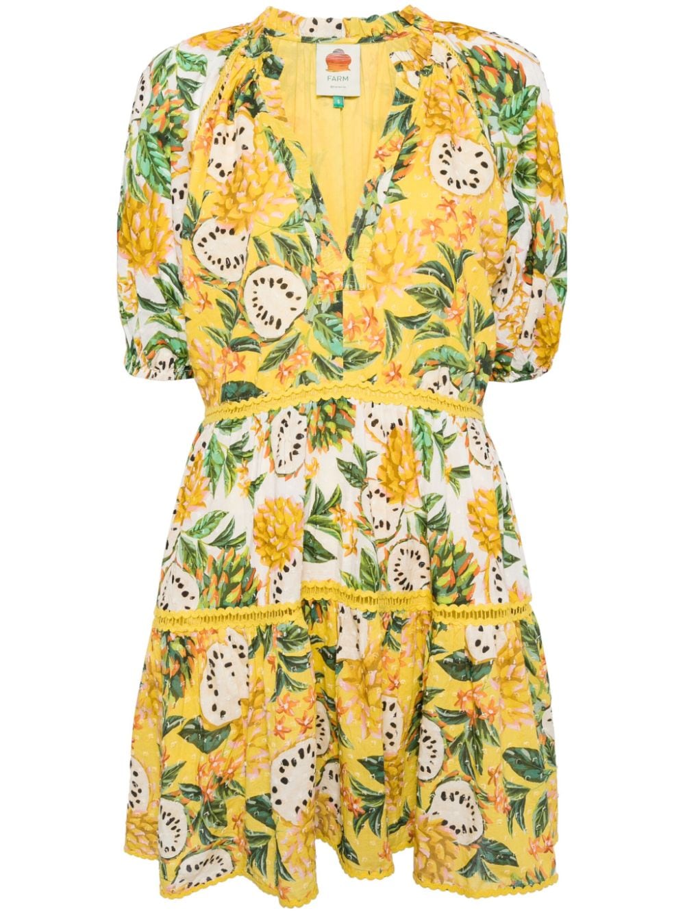 FARM Rio Biriba mini dress - Yellow von FARM Rio