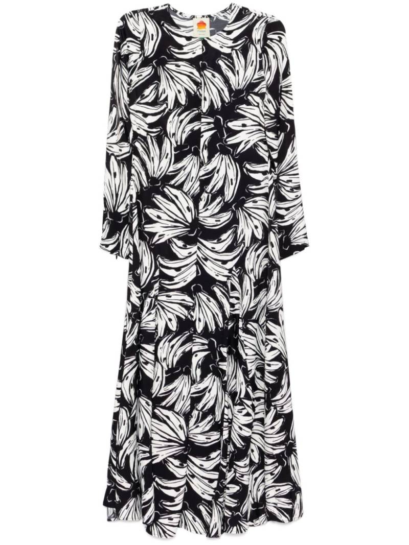 FARM Rio Bossa Banana dress - Black von FARM Rio