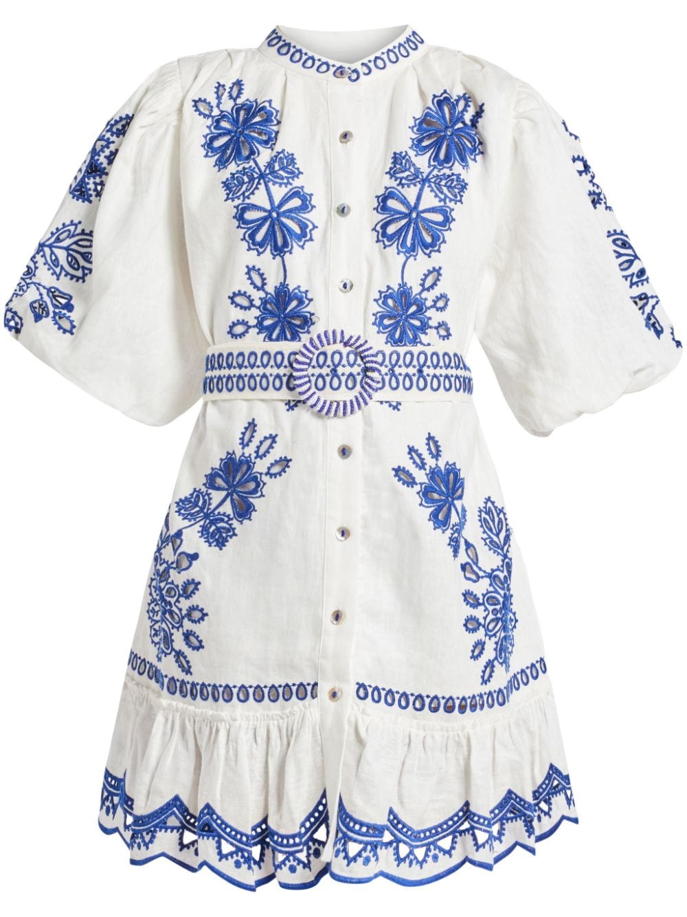 FARM Rio White Richelieu mini dress von FARM Rio