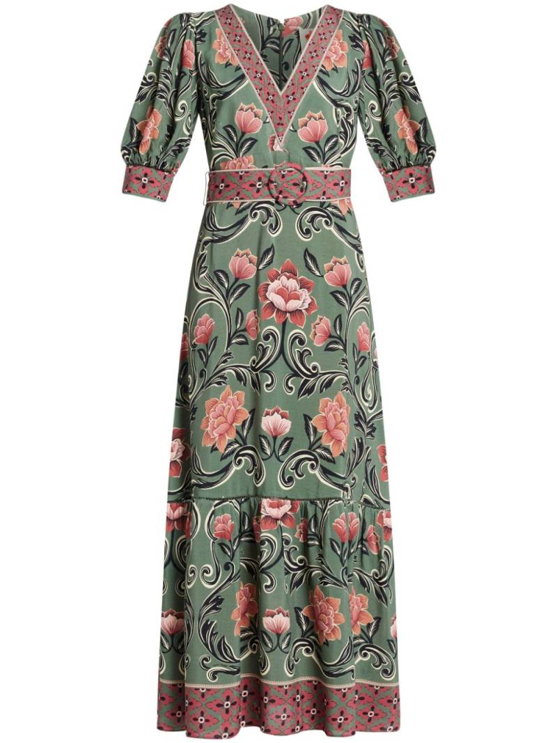 FARM Rio floral-print maxi dress - Green von FARM Rio