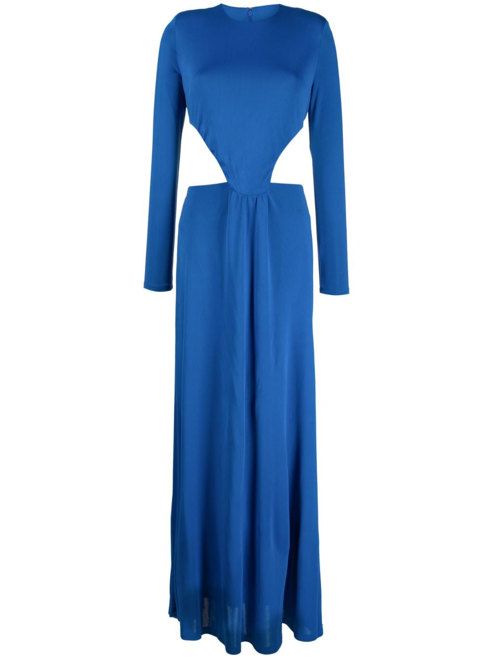 FARM Rio knotted cut-out maxi dress - Blue von FARM Rio