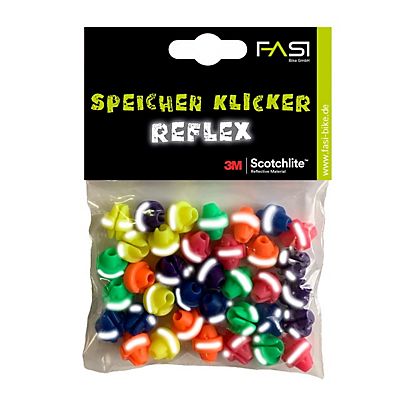 36-Pack Klicker Speichenreflektor von FASI