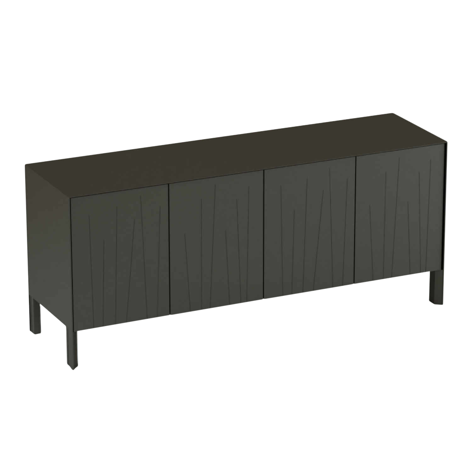 Ninfea 4621 Sideboard, Farbe 14 powder grey (pulvergrau) von FAST