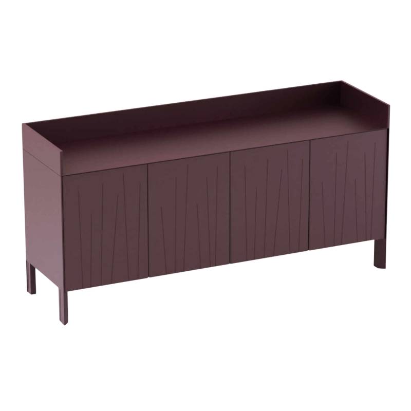 Ninfea 4622 Sideboard, Farbe 14 powder grey (pulvergrau) von FAST