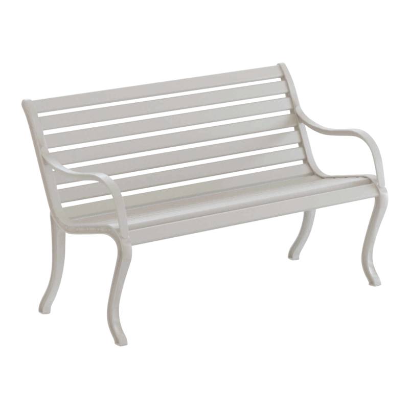 Oasi 592 2er Sitzbank, Farbe 1 white (weiss) von FAST