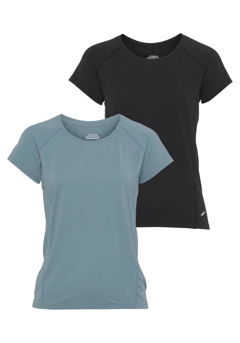 FAYN SPORTS Funktionsshirt »Double Pack Essential«, Kurzarm, Rundhalsausschnitt, aus Polyester und Elasthan von FAYN SPORTS