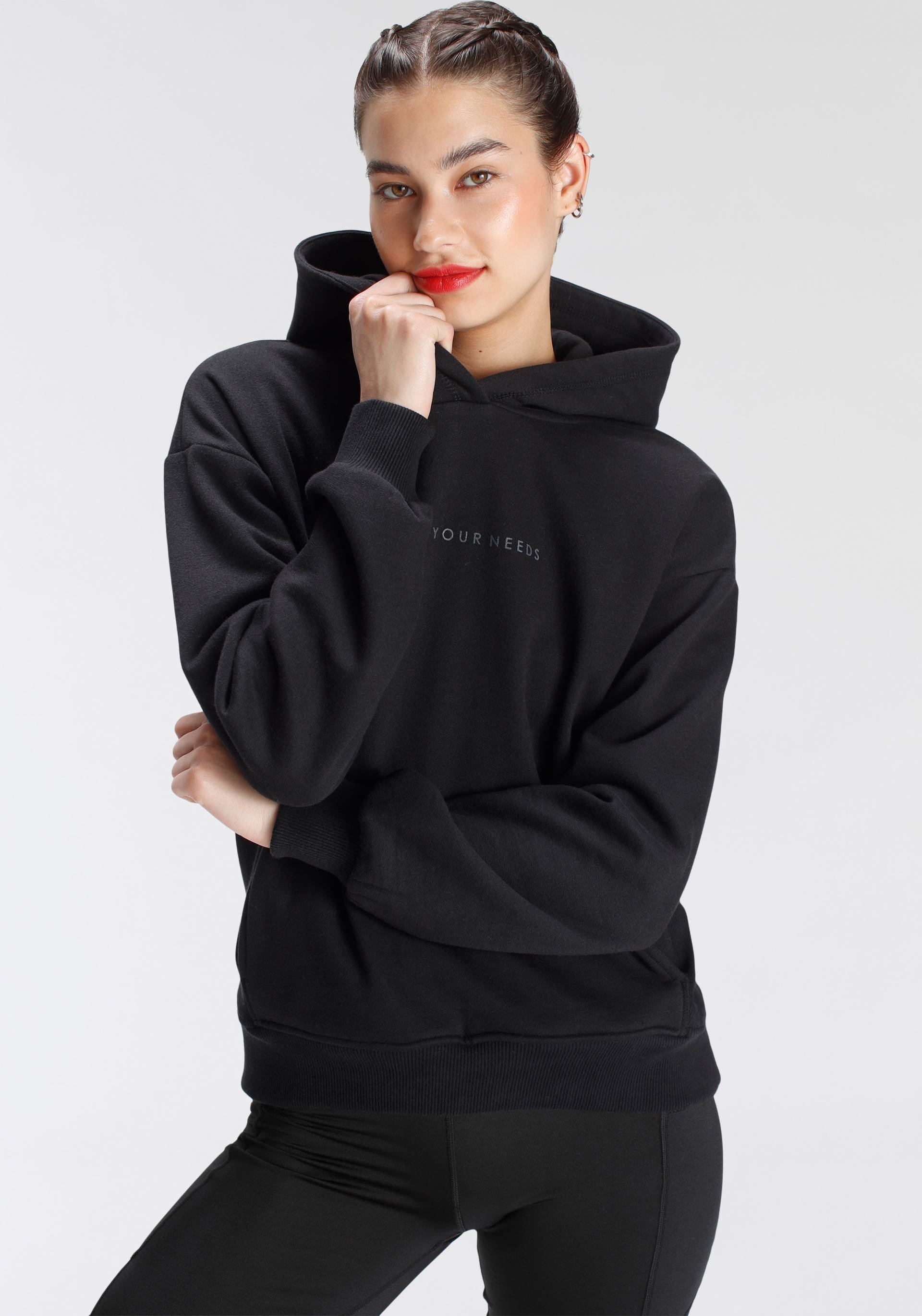 FAYN SPORTS Kapuzensweatshirt »Essential«, in Oversize Form von FAYN SPORTS