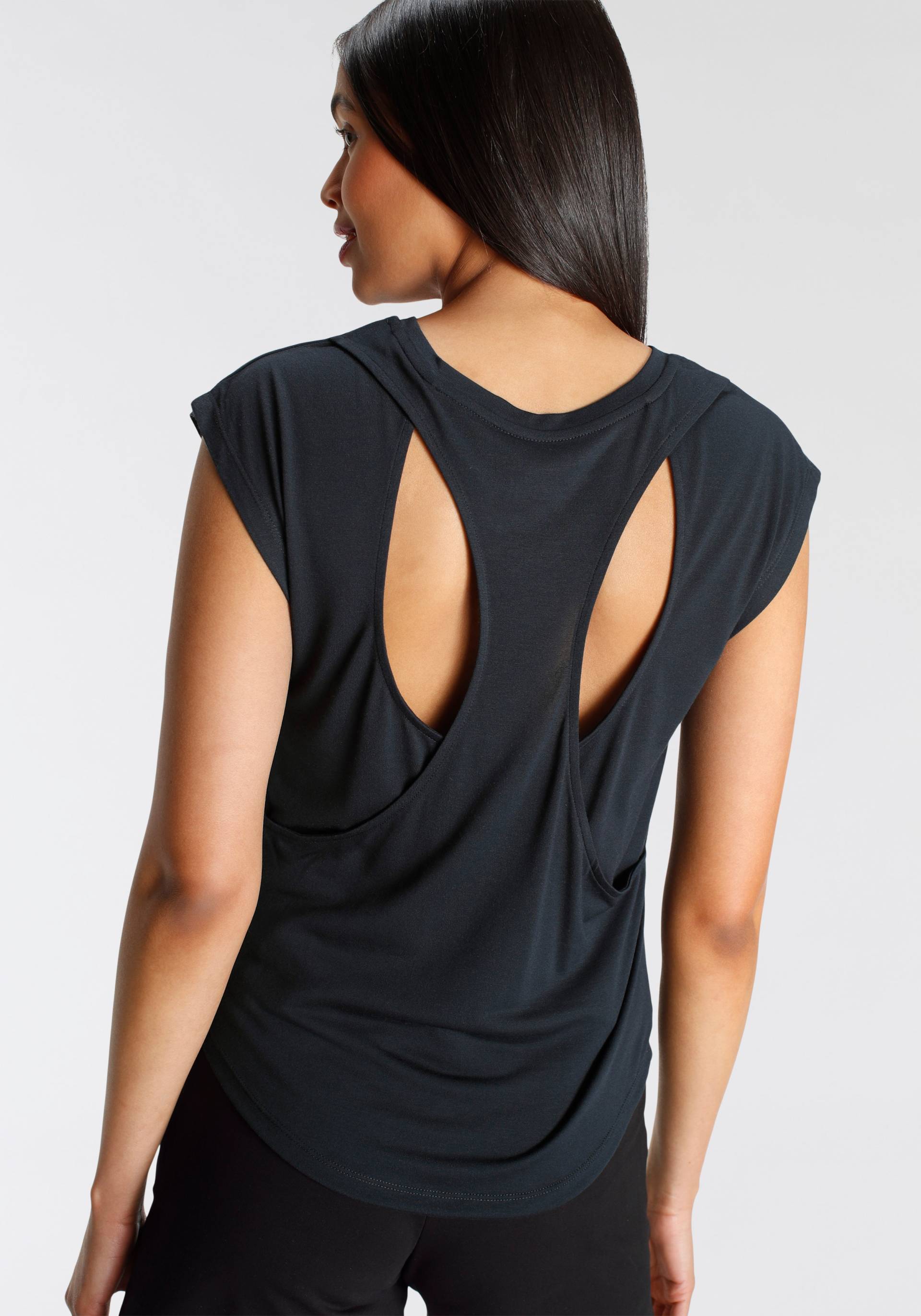 FAYN SPORTS Yoga & Relax Shirt »Cut Out«, Racerback Detail hinten von FAYN SPORTS