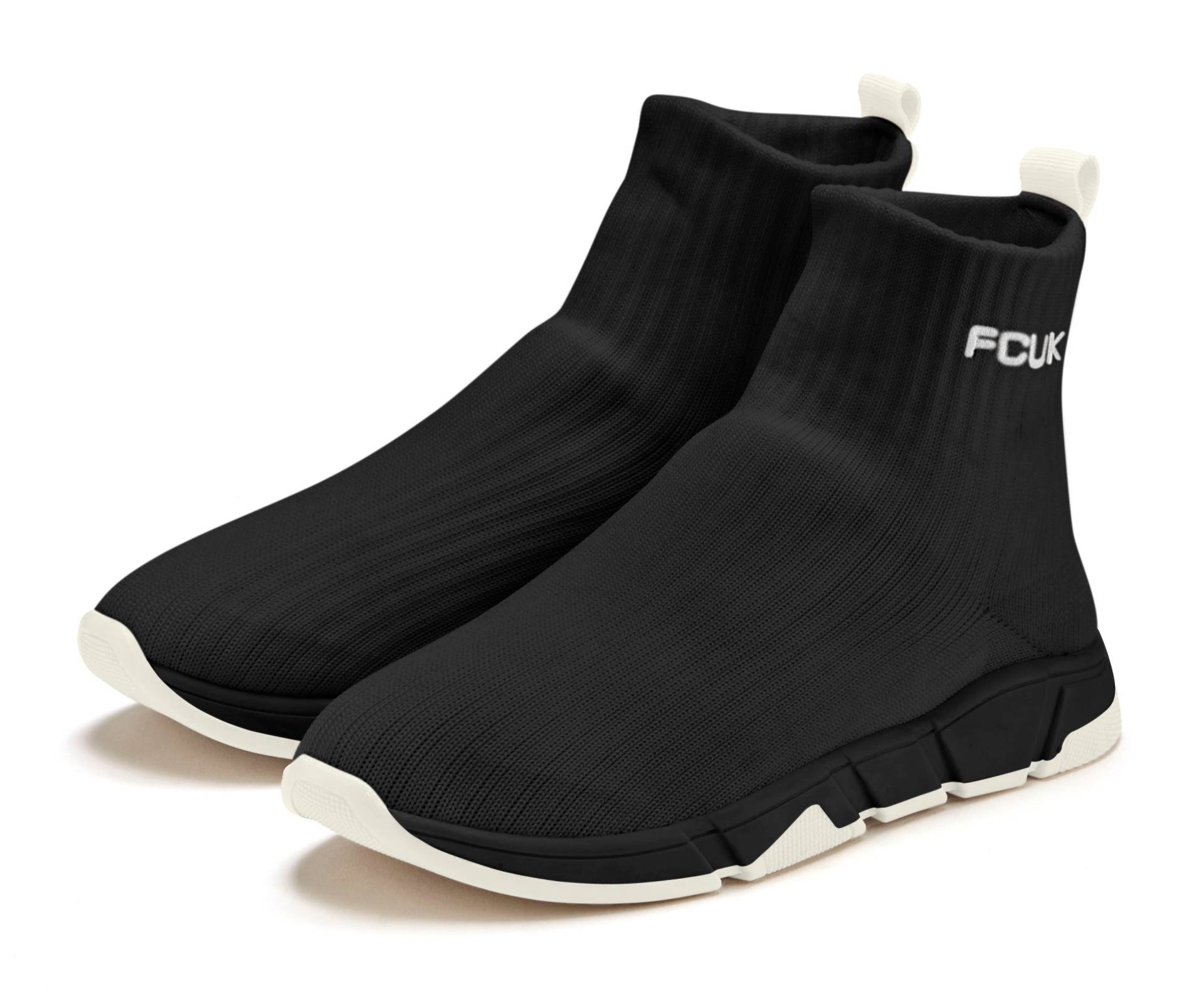 FCUK Sneaker »Sock Boot,«, Freizeitschuh, Sock Sneaker, High Top Sneaker, Stiefelette, Halbschuh von FCUK