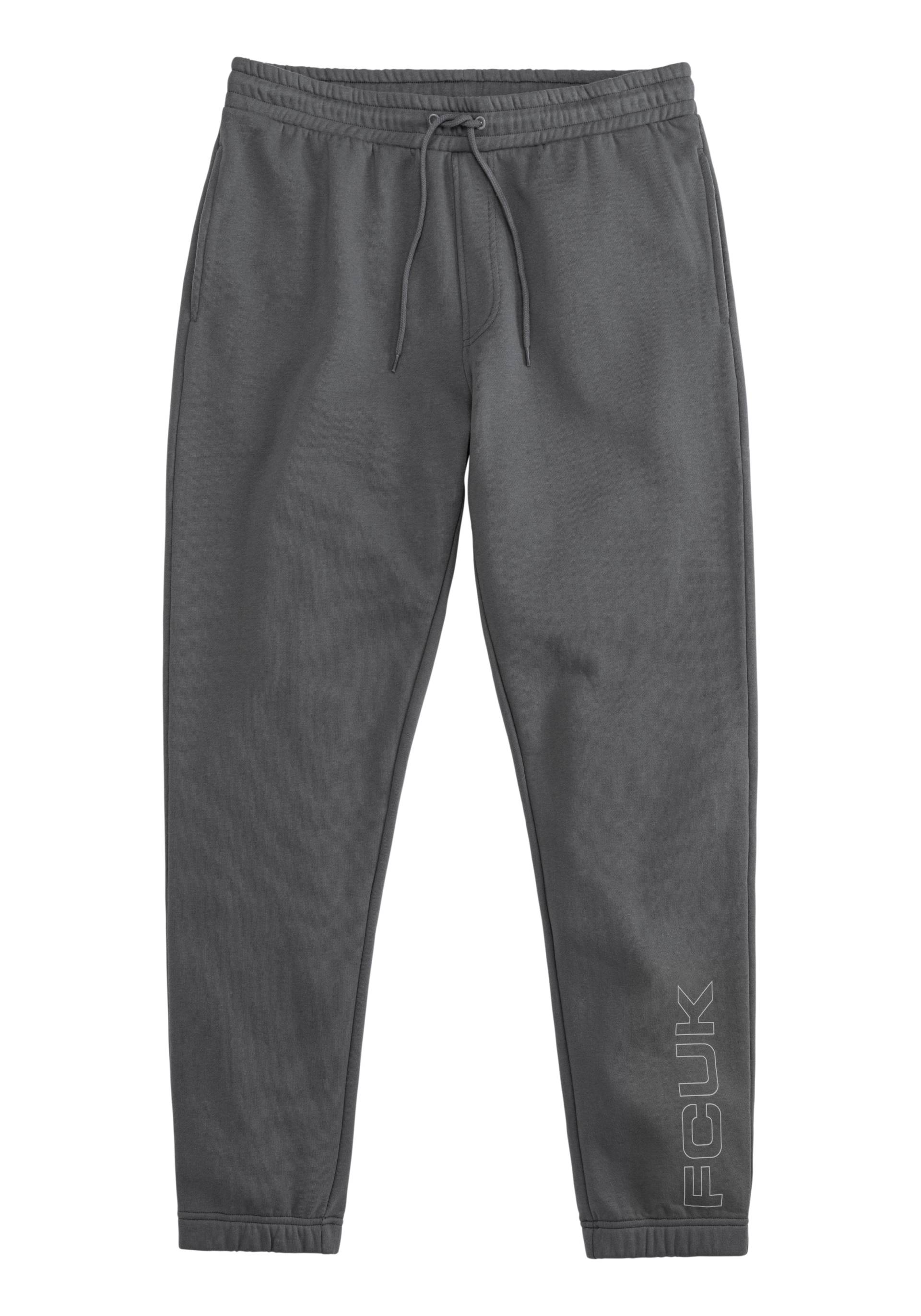 FCUK Sweathose, lange Jogginghose, mit Kordel, Relaxhose leichte Sweat-Qualtität von FCUK