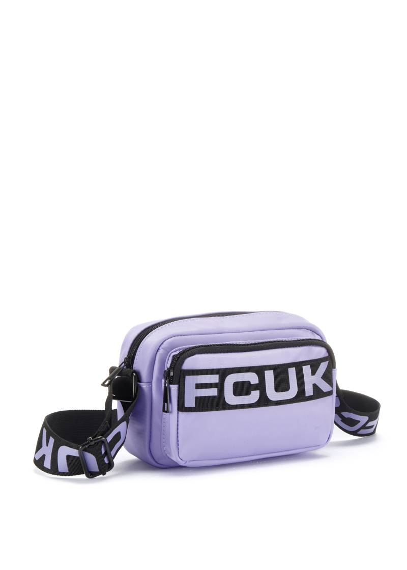 FCUK Umhängetasche, Minibag, Handtasche mit verstellbarem Schulterriemen VEGAN von FCUK