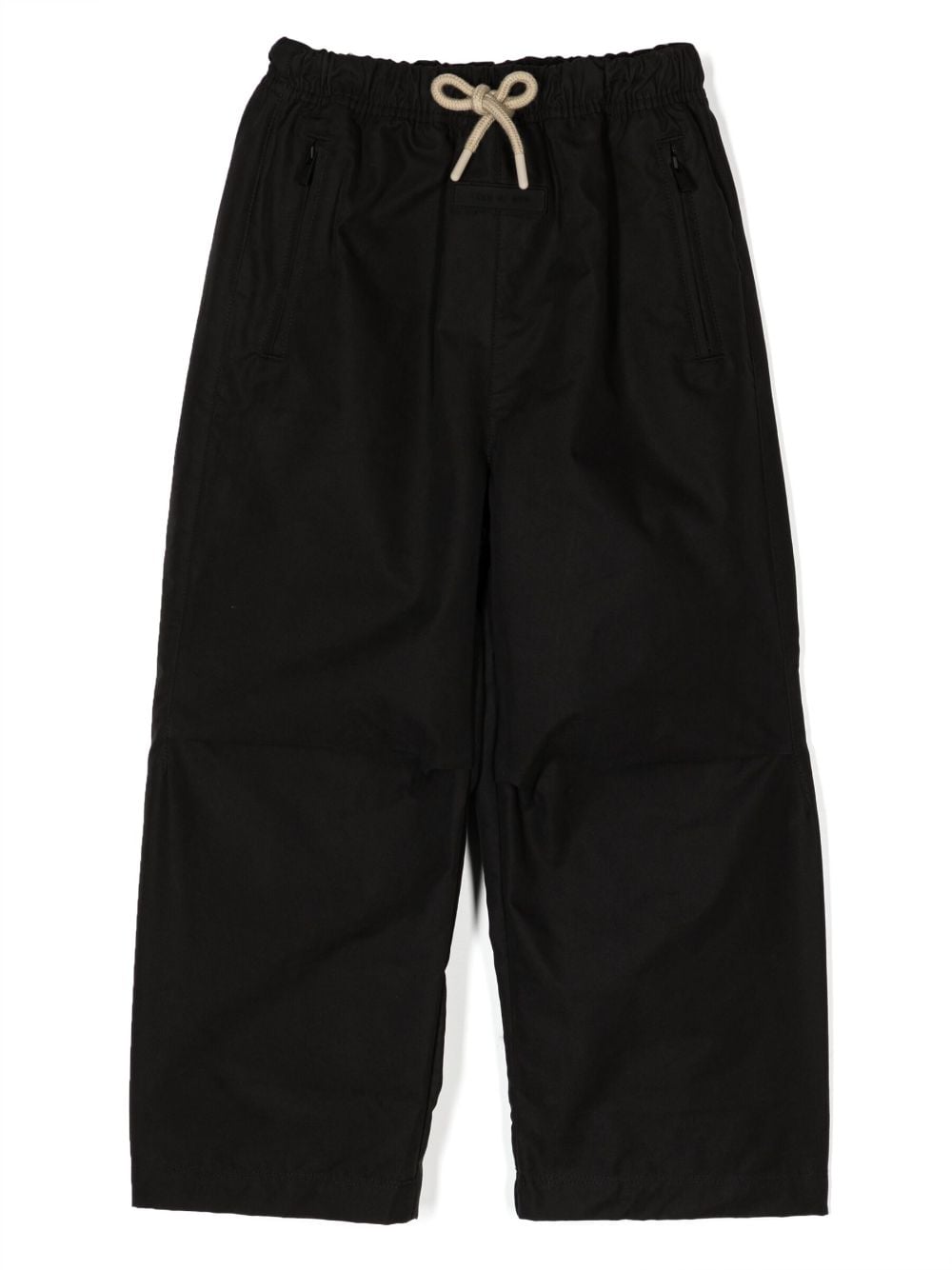 FEAR OF GOD ESSENTIALS KIDS drawstring wide-leg trousers - Black von FEAR OF GOD ESSENTIALS KIDS