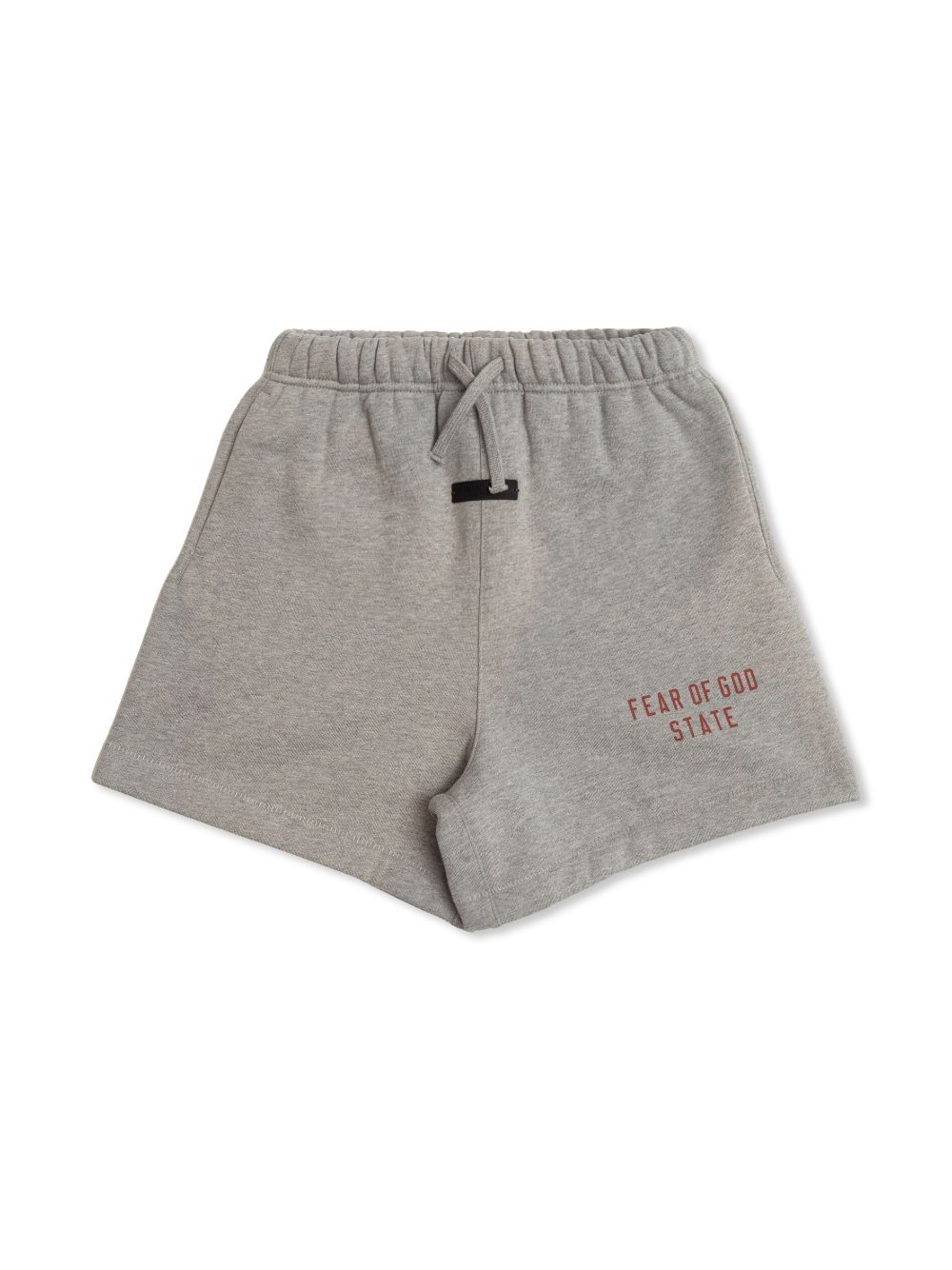 FEAR OF GOD ESSENTIALS KIDS logo-print shorts - Grey von FEAR OF GOD ESSENTIALS KIDS